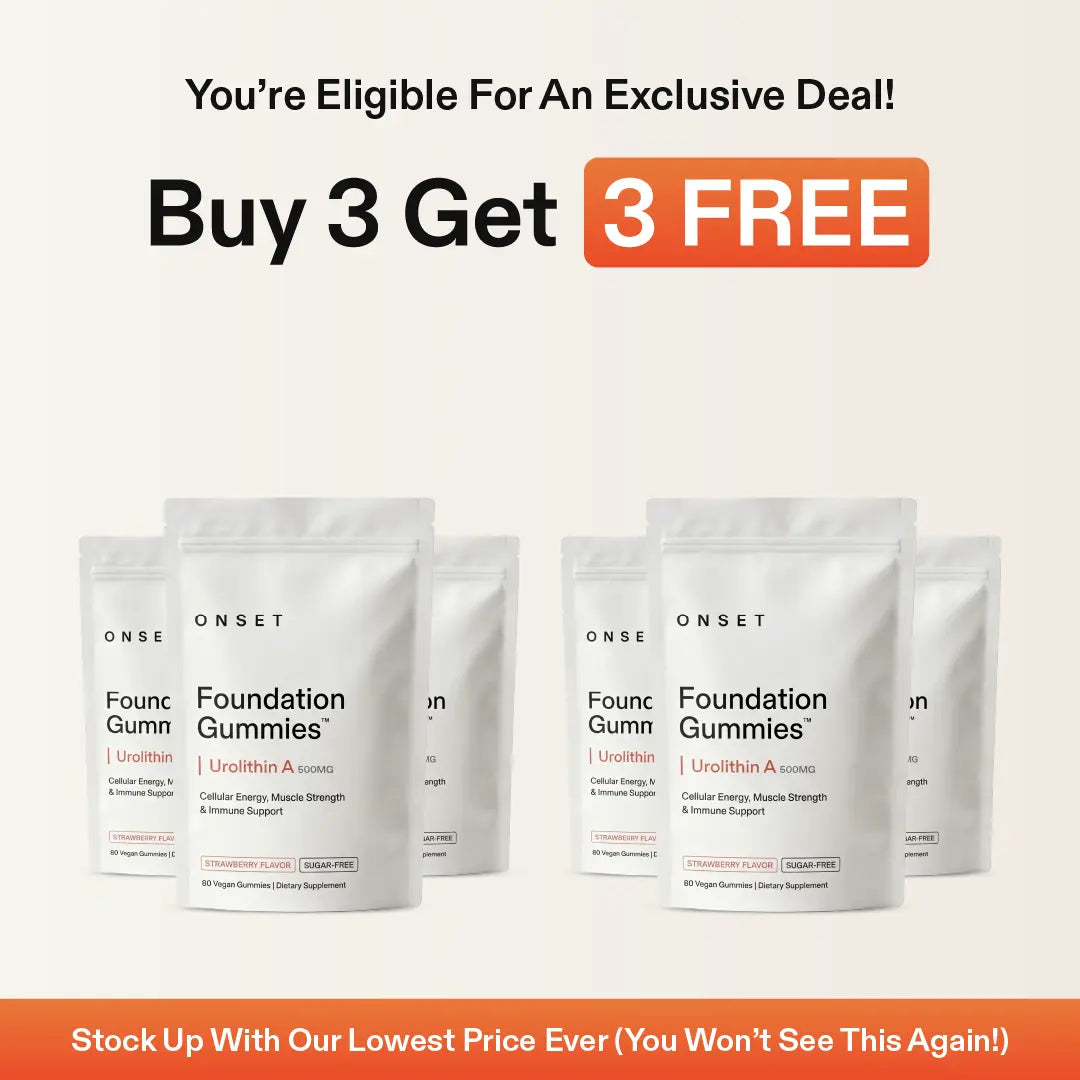 Buy 3 Get 3 Free - Onset Urolithan A Gummies